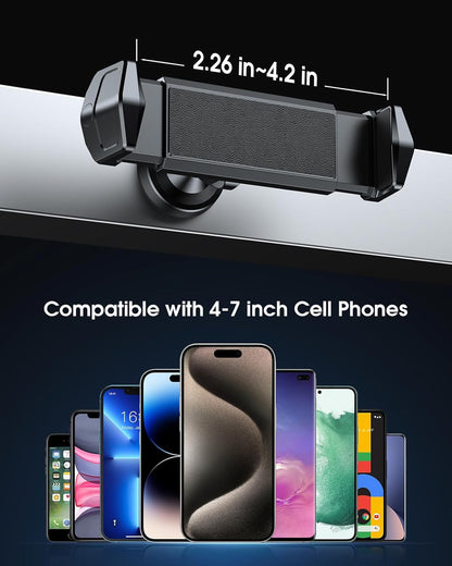 Gym Magnetic Phone Holder, 360° Rotatable Magnet Phone Holder for Gym Workout-Record, [N55 Super Magnet] Magnetic Cell Phone Holder for All 4-7 Inch Smartphones, Great Gym Accessory